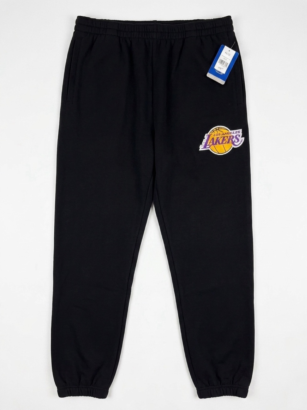 NBA Black Los Angeles Lakers Logo Sweatpants